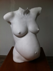 pregant body cast 